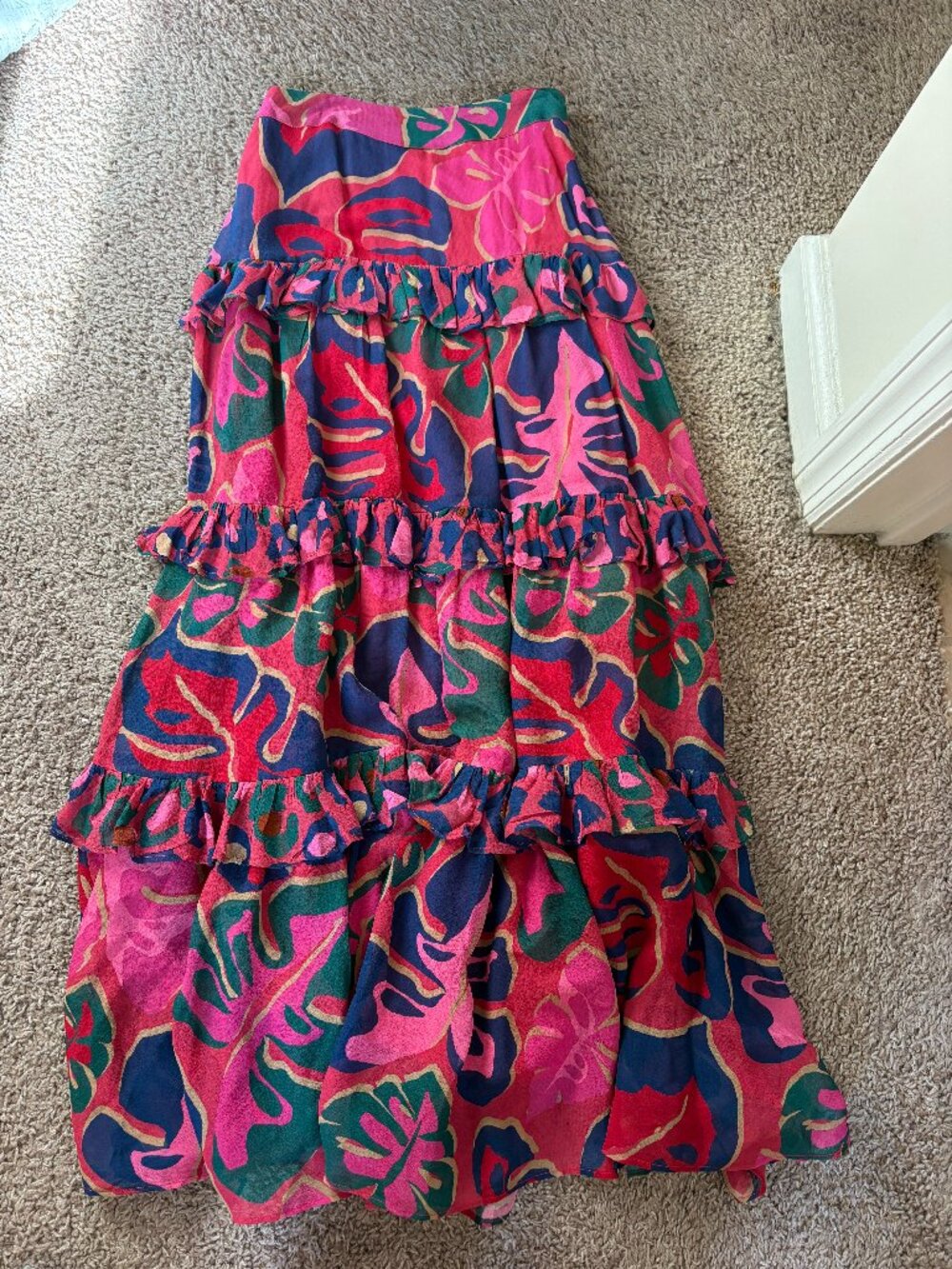 FARM RIO FLORAL SKIRT SIZE XXS